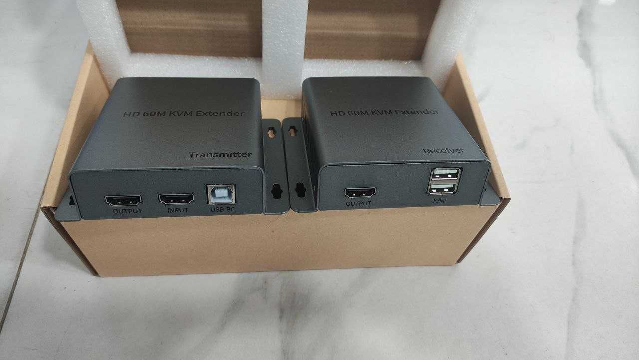 HDMI extender 60м + USB удленитель