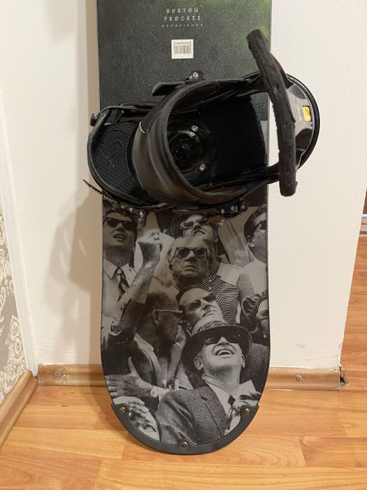 Placa snowboard 162 cm burton cu legaturi burton