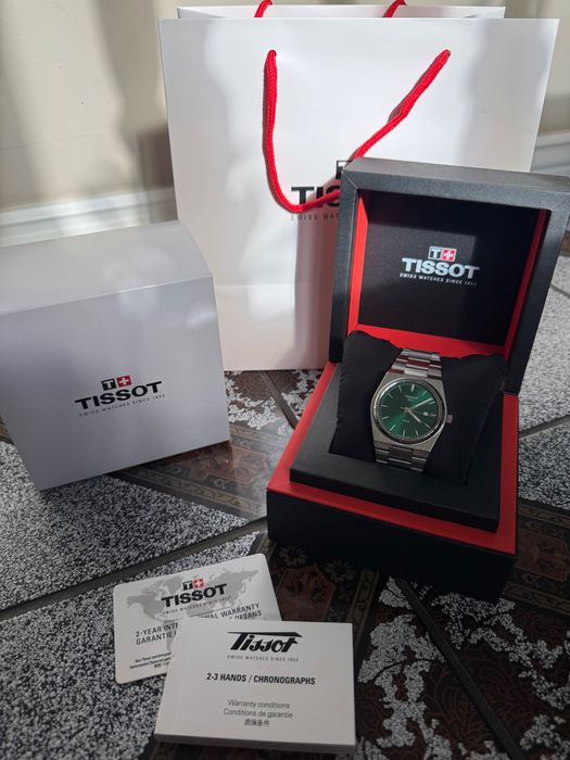 Tissot PRX verde 40 mm nou