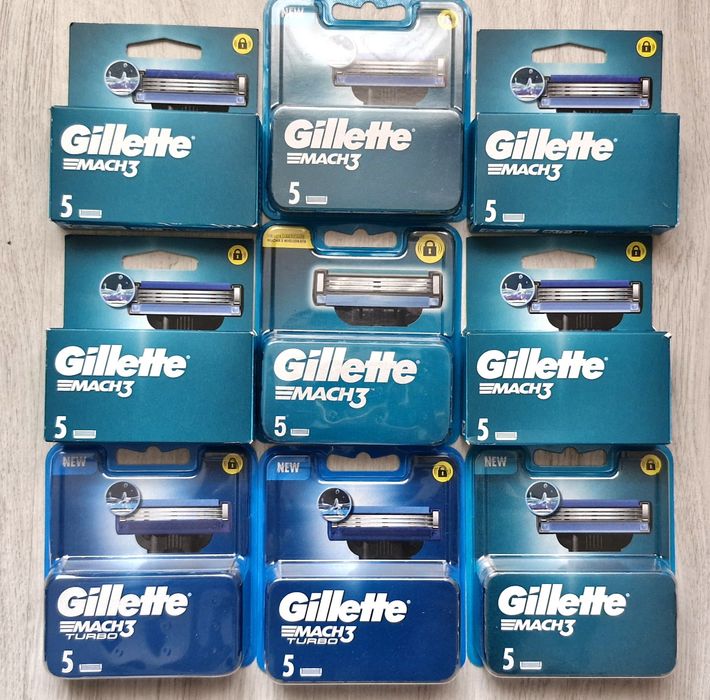 Rezerve Gillette Mach 3, set 5 buc