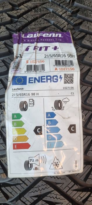 Roti IARNA -VW Tiguan- 215/65/16 M+S -dot 2025 (NOI) + jante + capace