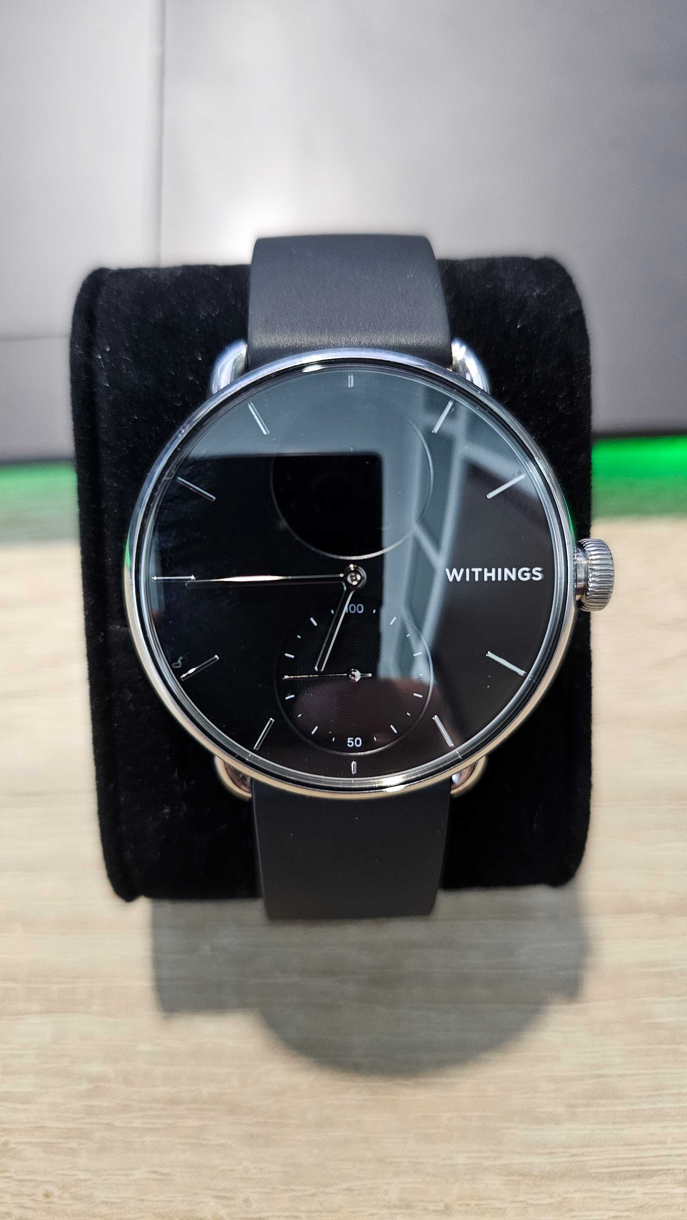 Часовник Withings ScanWatch 38мм, черен