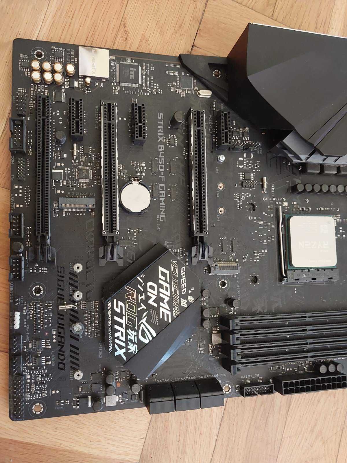 AMD Ryzen 9 5900Х + Asus ROG StriX B450