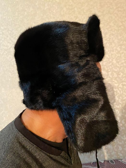 Продам шапку ушанку норковую