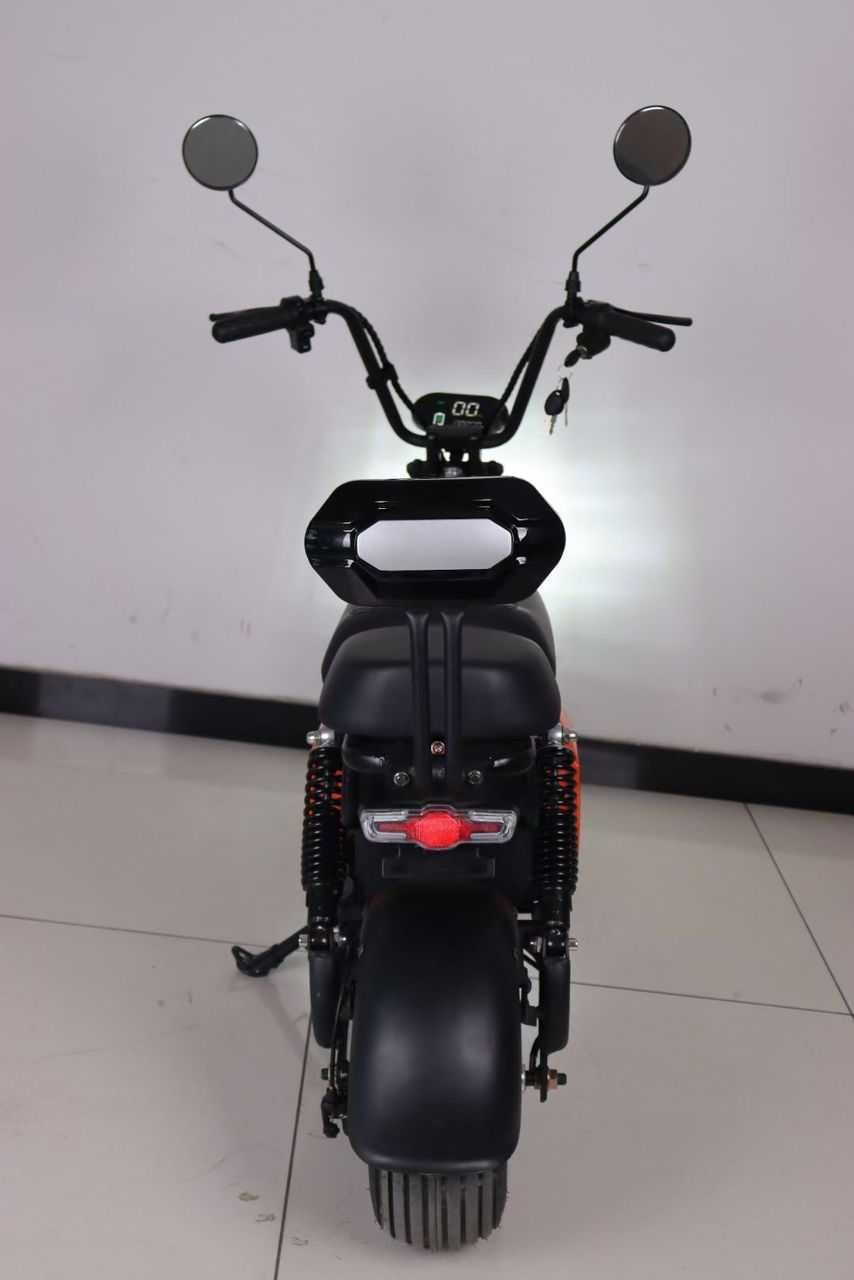 Електрически скутер ситикоко EcoWay Middle 701 500W бордо цвят
