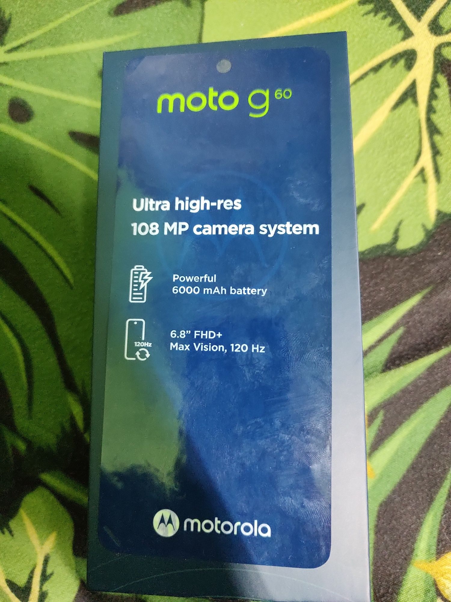Смартфон Motorola G60, Dual SIM, 128GB, 6GB RAM, 6000 mAh,