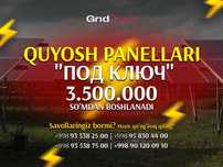 Quyosh batareyasi va panellarini o‘rnatish xizmati - Quyosh panel