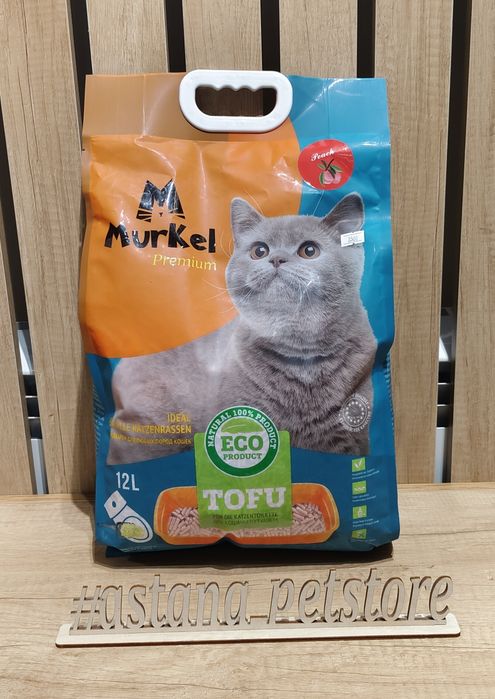 Наполнитель тофу Муркел 12л,Murkel tofu