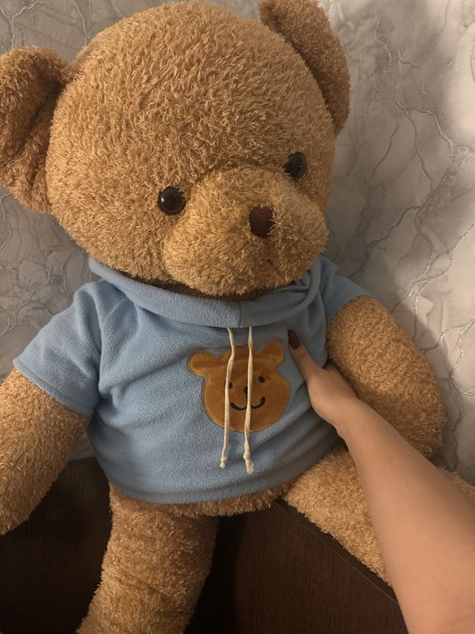 Плюшевый медведь, ростом 100 см