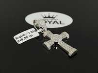 Bijuteria Royal CB : Pandant cruce Argint 925