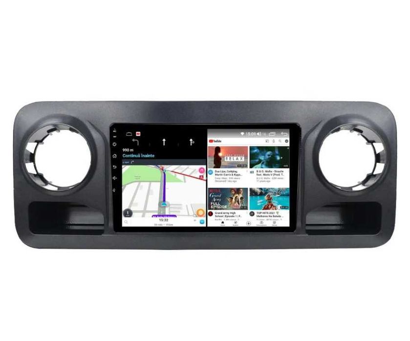 Navigatie GPS Android 15 Mercedes Sprinter - Ecran QLed CarPlay