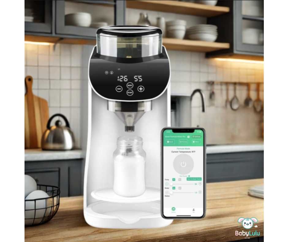 Espressor Lapte Praf pentru bebelusi cu Aplicatie Mobila BabyLulu