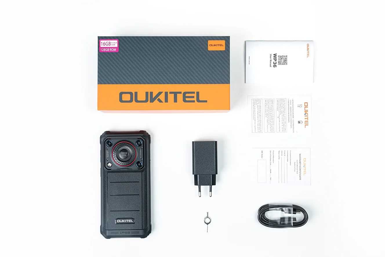 Oukitel WP36 16GB RAM 128GB ROM с IP68 защита за екстремни условия