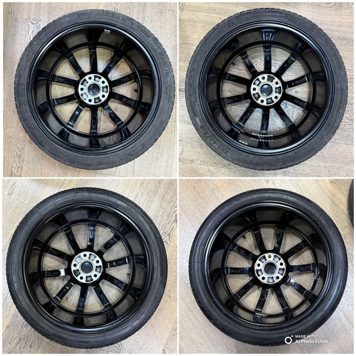 Set Jante Bi Color cu anvelope 225/40/18 VW Golf Skoda Passat