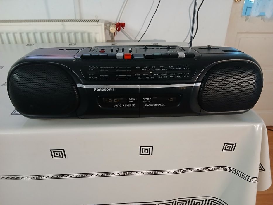 Radiocasetofon Panasonic