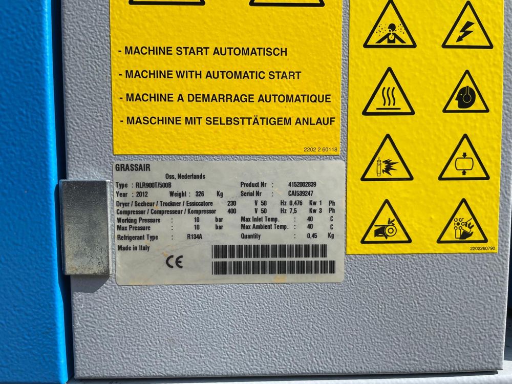 Compresor cu surub 7,5 kw