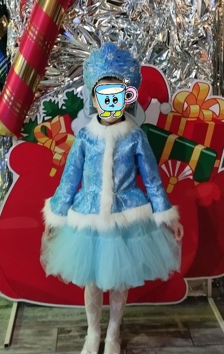 Новогодний костюм снегурочка