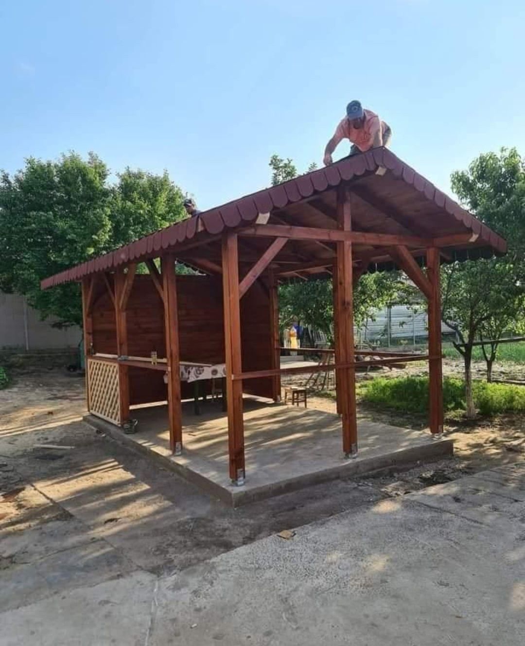 Vând foișor Terase din lemn -foișoare la comanda -pergole modele moder