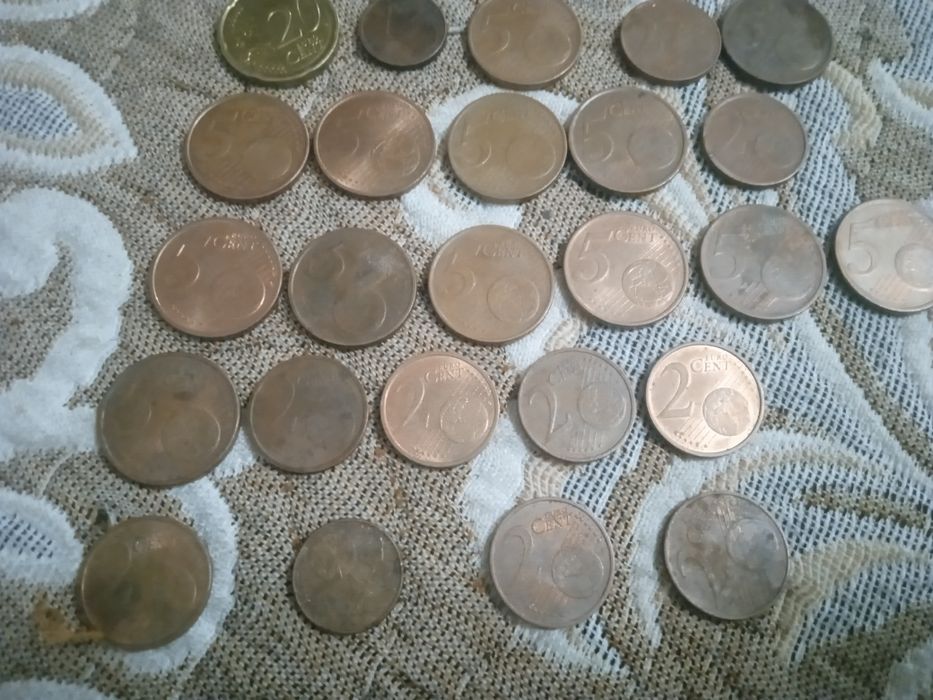 Monede vechi românești ,euro etc