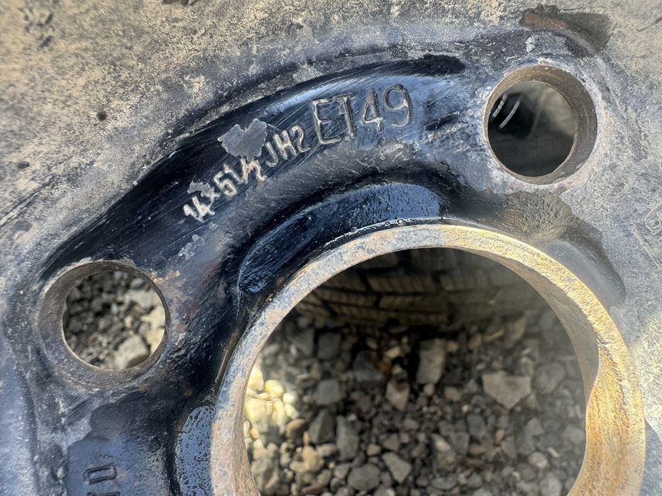 Джанти 4х100 R14 с зимни гуми