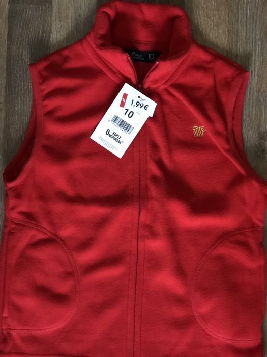 Vesta copii 3-8 ani cu eticheta