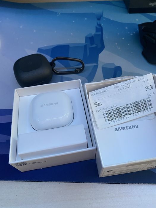 Casti Galaxy buds 2 + husa spigen