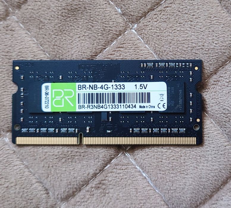 DDR3  4Gb для ноутбука