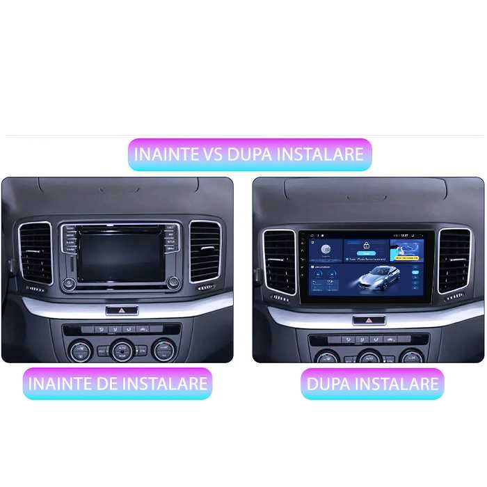 Navigatie VW Sharan 2012-2018 , 9 INCH 4GB RAM/64GB ROM, Android 14