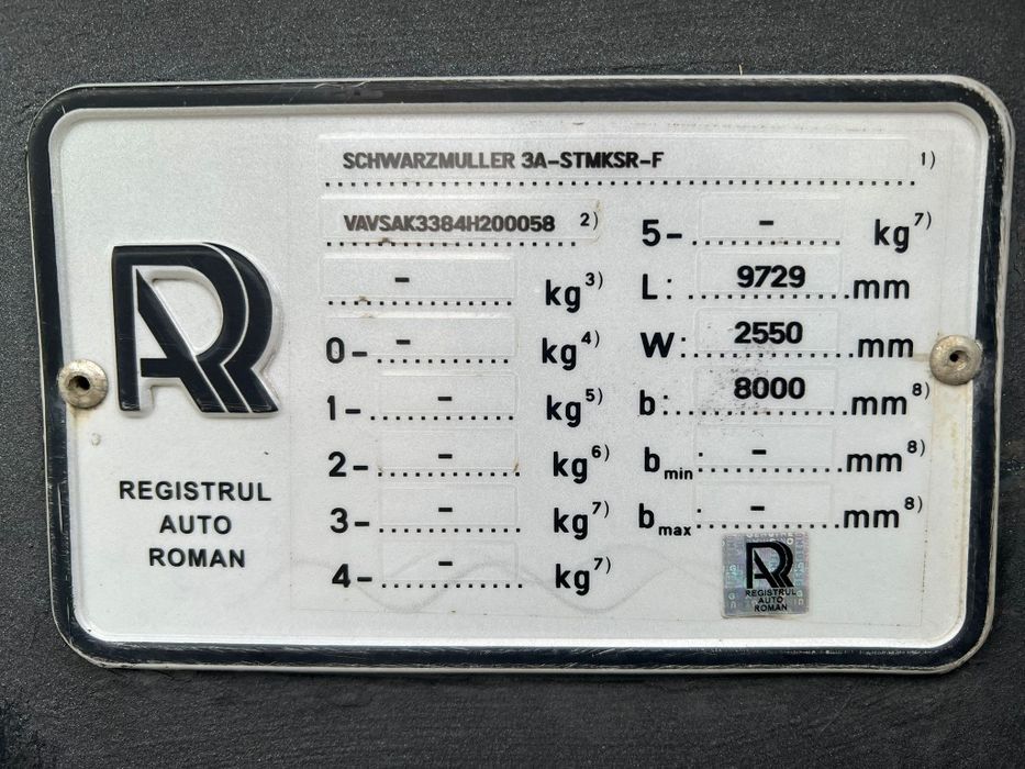 Semiremorca Schwarzmuller basculabila 2004