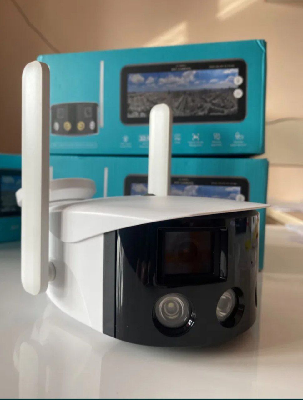 Kamera wifi WiFi Камера видеонаблюдения панорамная 4мп