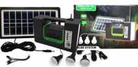 Kit solar Gdlite GD-10 USB 3 becuri Radio FM