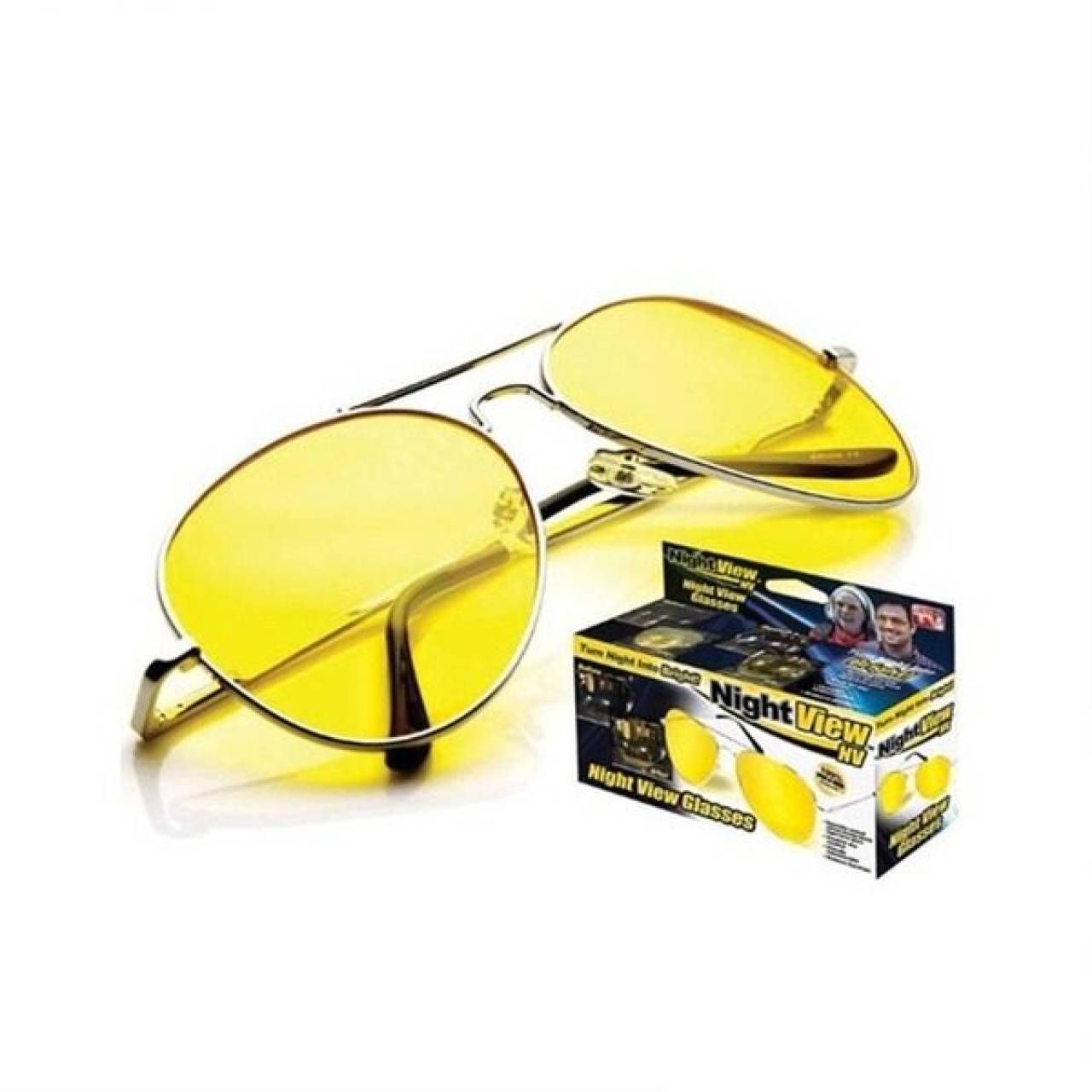 Ochelari de condus Night View Glasses cu protectie UV
