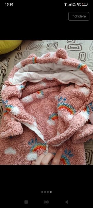 Salopeta bebe marimea 9-12 luni