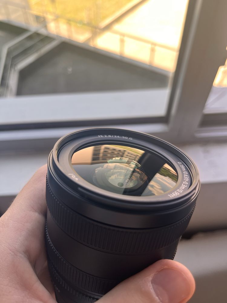 Sony FE 24-50mm f/2.8 G ! Перфектно състояние ! В Гаранция