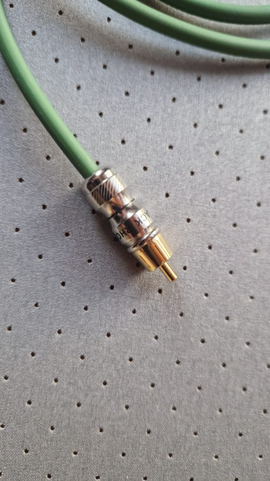 Aудио кабел, digital coaxial Black Rhodium, handmade in UK