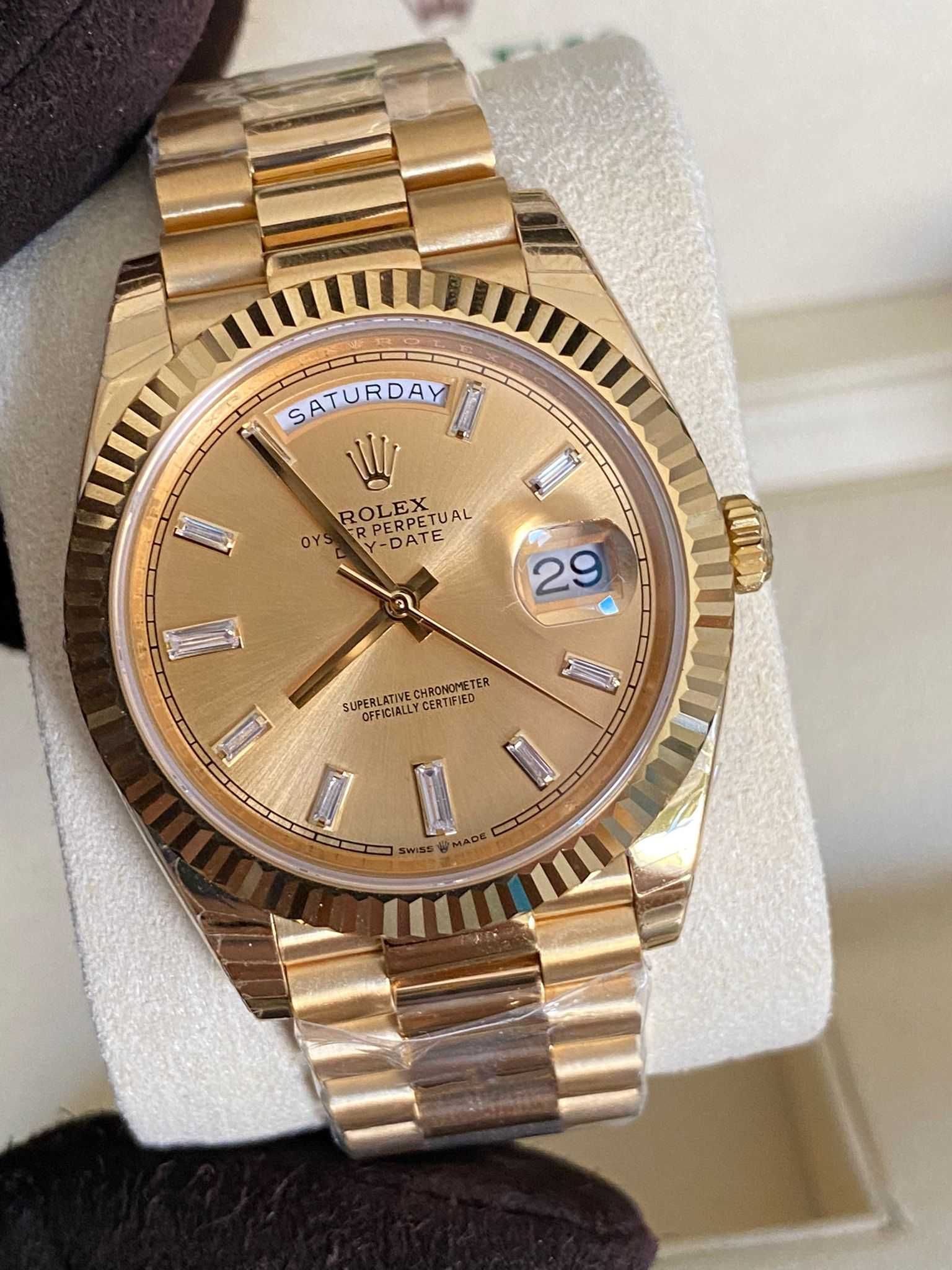 Rolex Day Date gold Diamond Diak