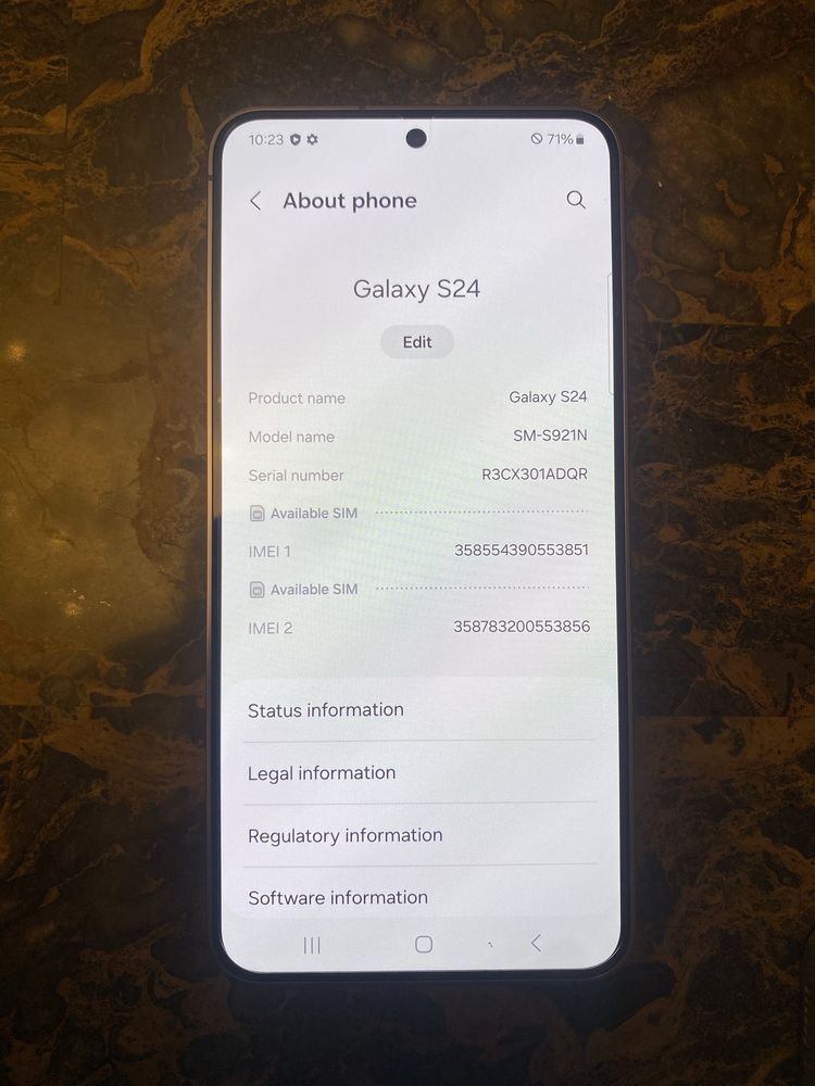 Samsung galaxy S24 256gb