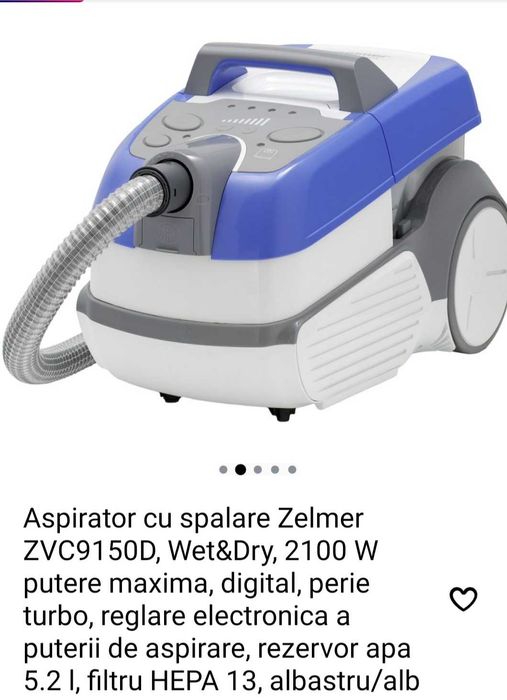 Aspirator cu spalare