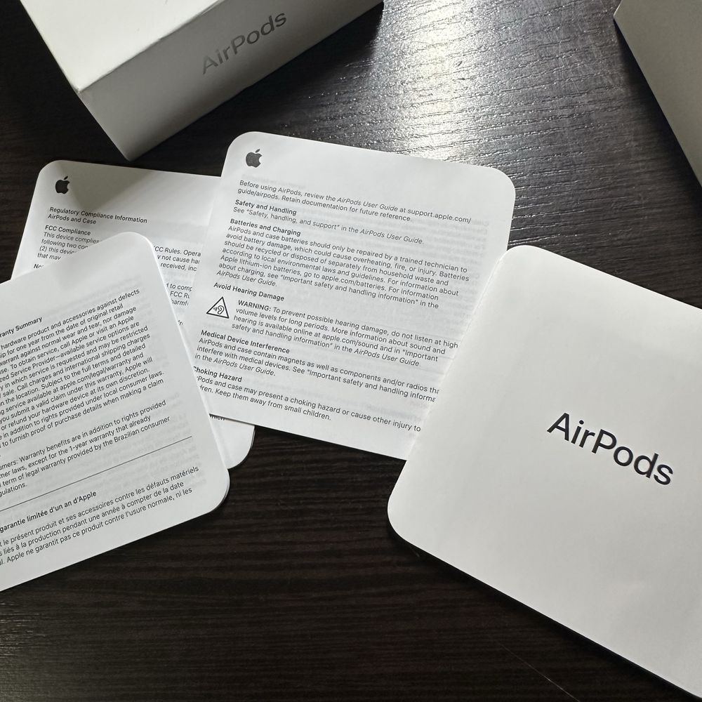 AirPods 4 без шумоподавления оригинальные
