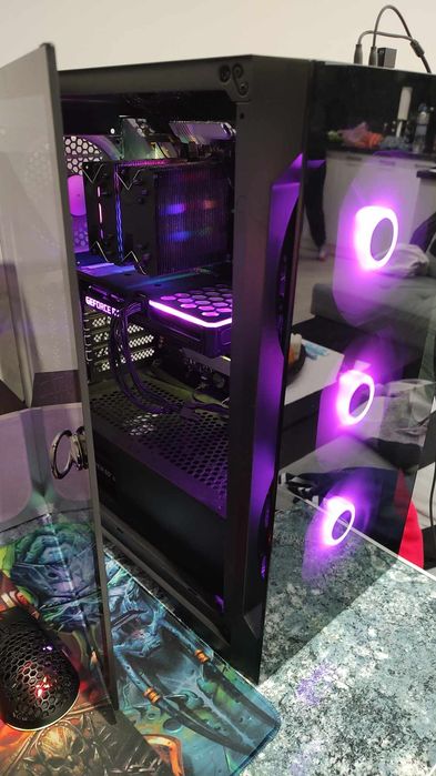 Геймърски Компюрър. Rtx 3060ti, Ryzen 5700x.