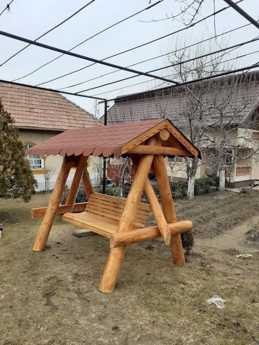 Balansoar rustic / leagan pentru copil