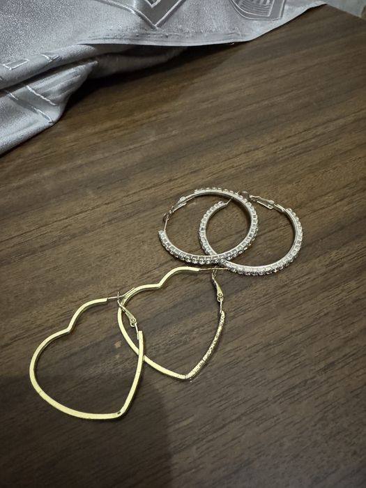 Продам большие сережки