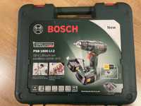 Продавам винтоверт Bosch PSB 1800 LI-2 18V с 2бр. батерии