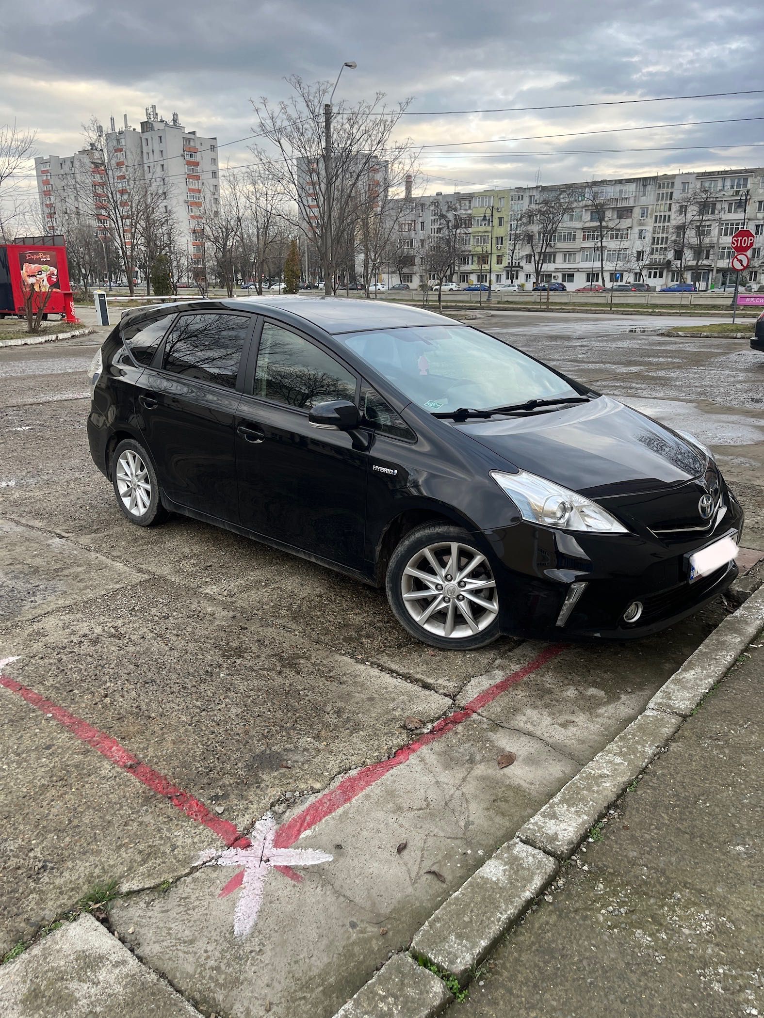 Toyota prius plus +  7 locuri, 2014, hibrid, piele
