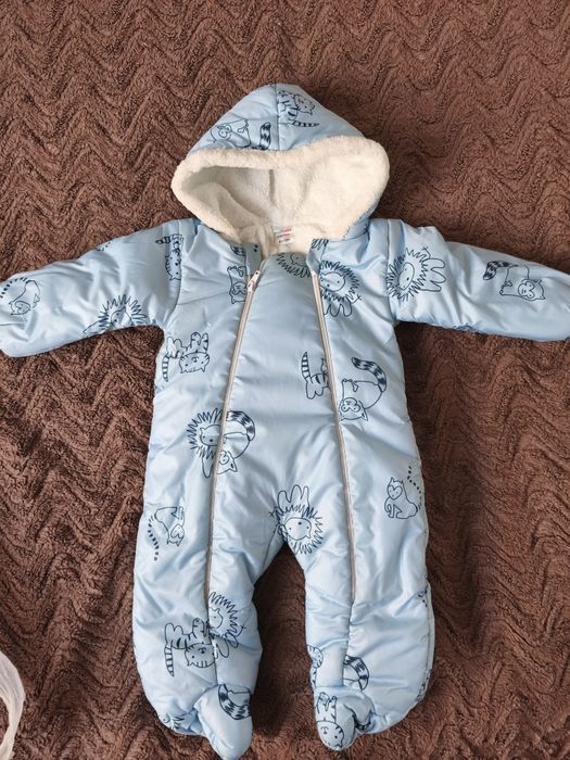 Детский зимний комбинезон