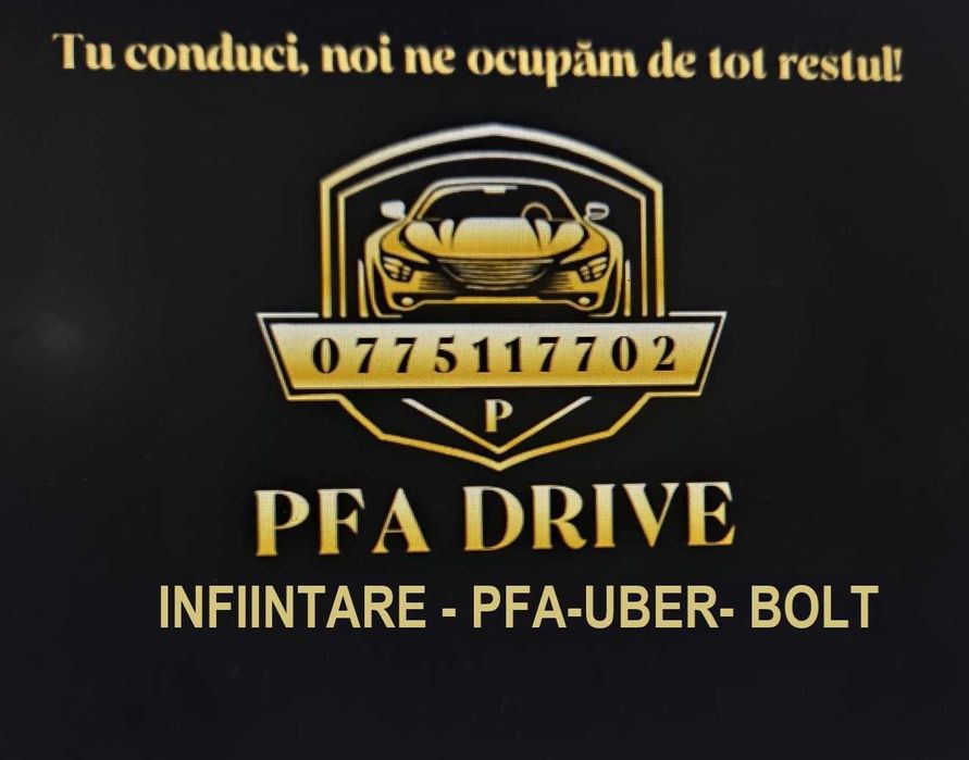 Deschidere PFA - Uber -Bolt - contabilitate
