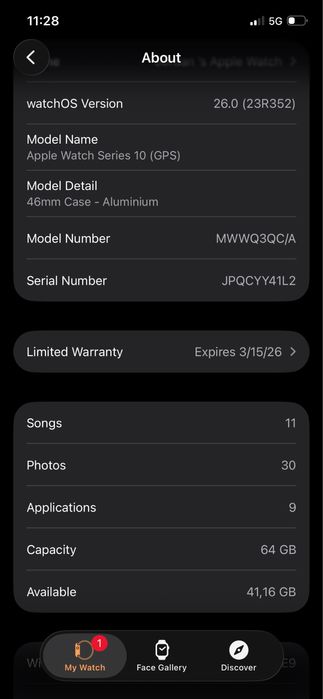 Apple Watch Series 10 46 mm