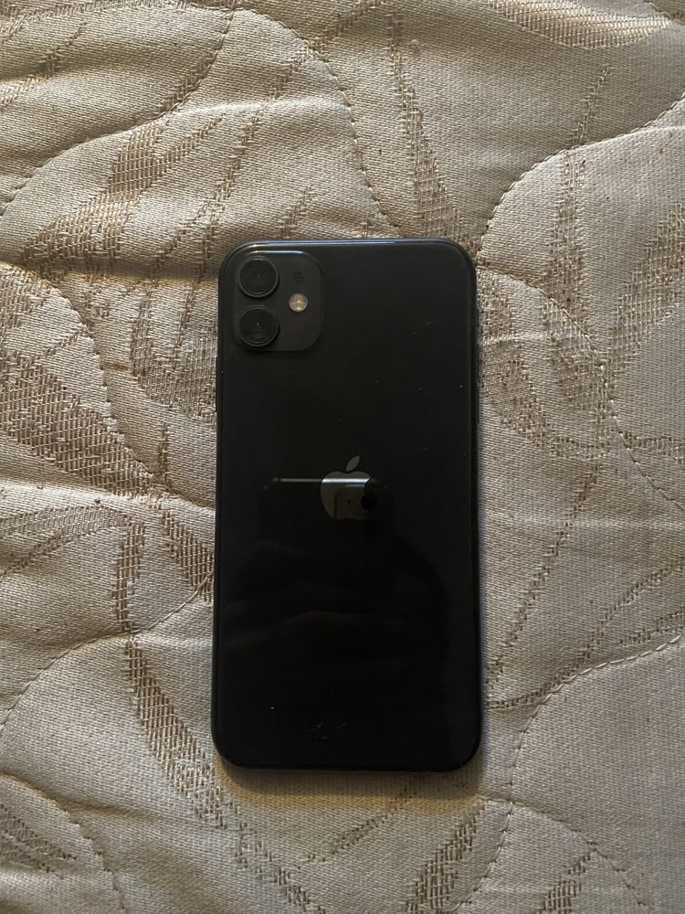 Iphone 11 black 128gb slim box черный