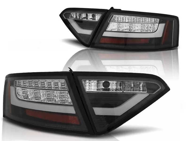 Стопове Ауди А5 8Т Опушени ЛЕД тъмни Сиви Audi A5 8T LED Light Bar