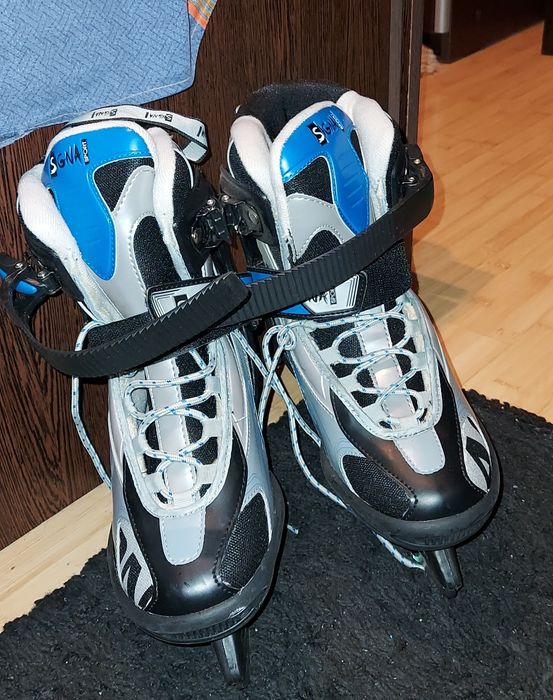 Patine hockei, mărimea 40, purtate o data